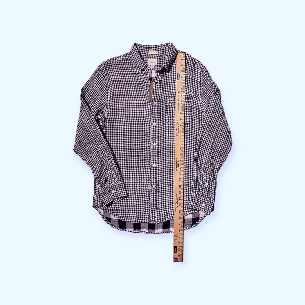 J. CREW Every Stitch Considered Slim Double Weave Button Down - Picture 3 of 4